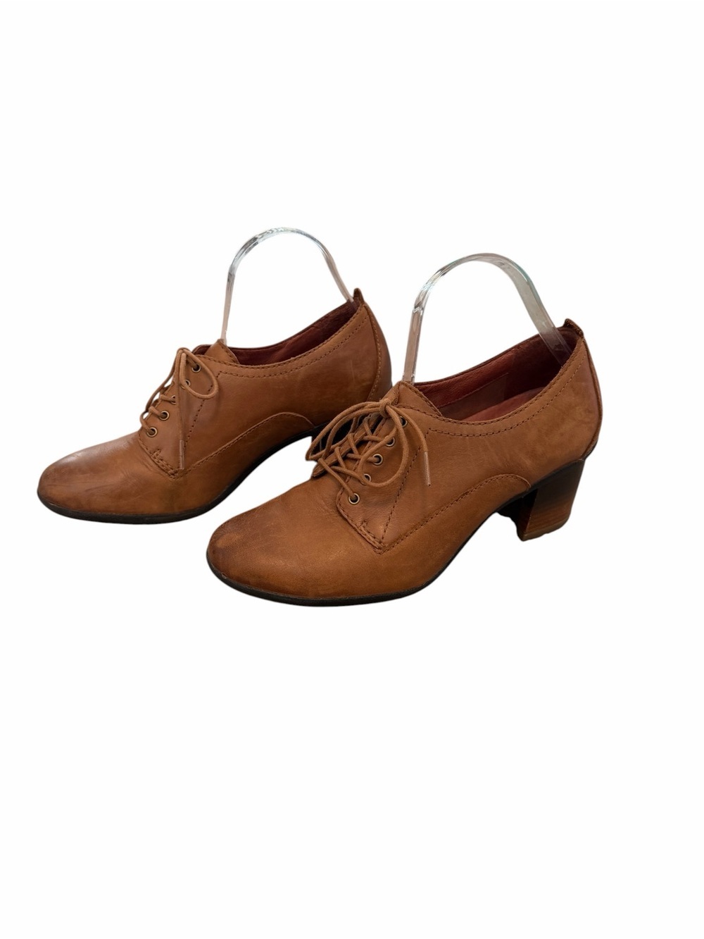 Dansko Pennie Loafer Leather Oxford Heeled Shoes Size 40 Leather Preppy Acadamia